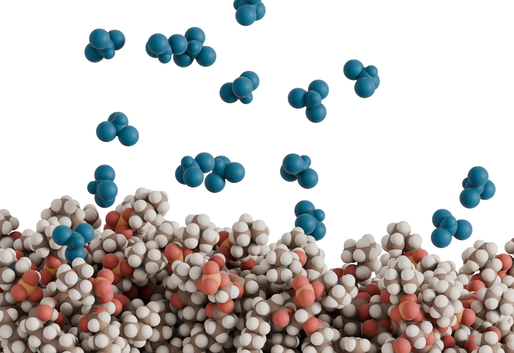 Small-molecule partitioning